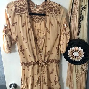 Spell Skull Tribe Playsuit